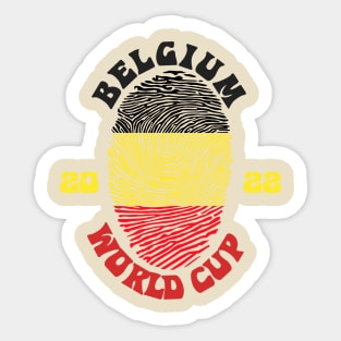 Belgium World Cup 2022 Sticker